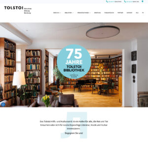 Tolstoi | Bibliothek, Bildung, Beratung